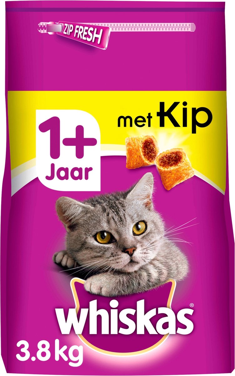 Whiskas 1+ Adult Katten Droogvoer review
