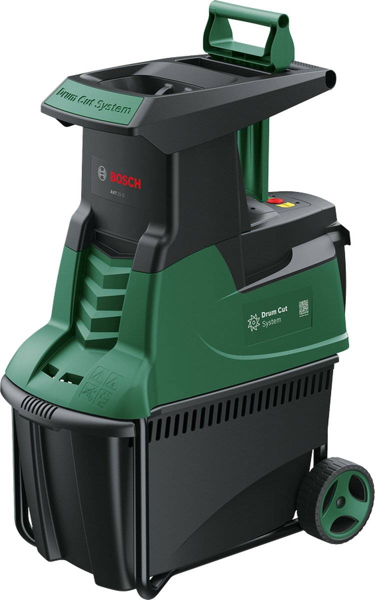Bosch AXT 25 TC Hakselaar - 2.500 W - Incl. 53L opvangbak en aanduwstok Bosch AXT 25 TC Hakselaar - 2.500 W - Incl. 53L opvangbak en aanduwstok