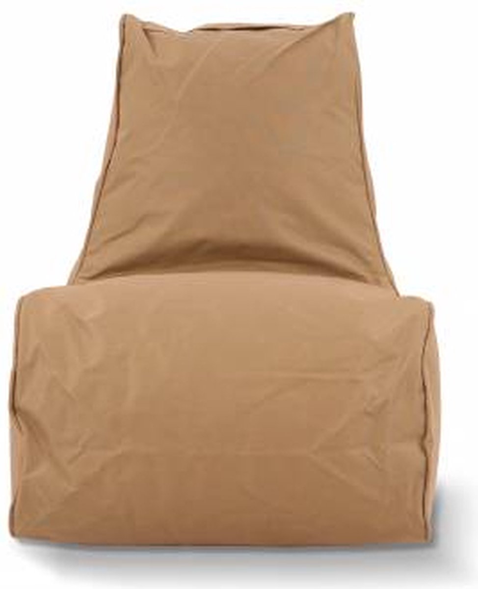 Puffi Kinder Zitzak Stoel Lounge Chair Kids - Taupe Puffi Kinder Zitzak Stoel Lounge Chair Kids - Taupe