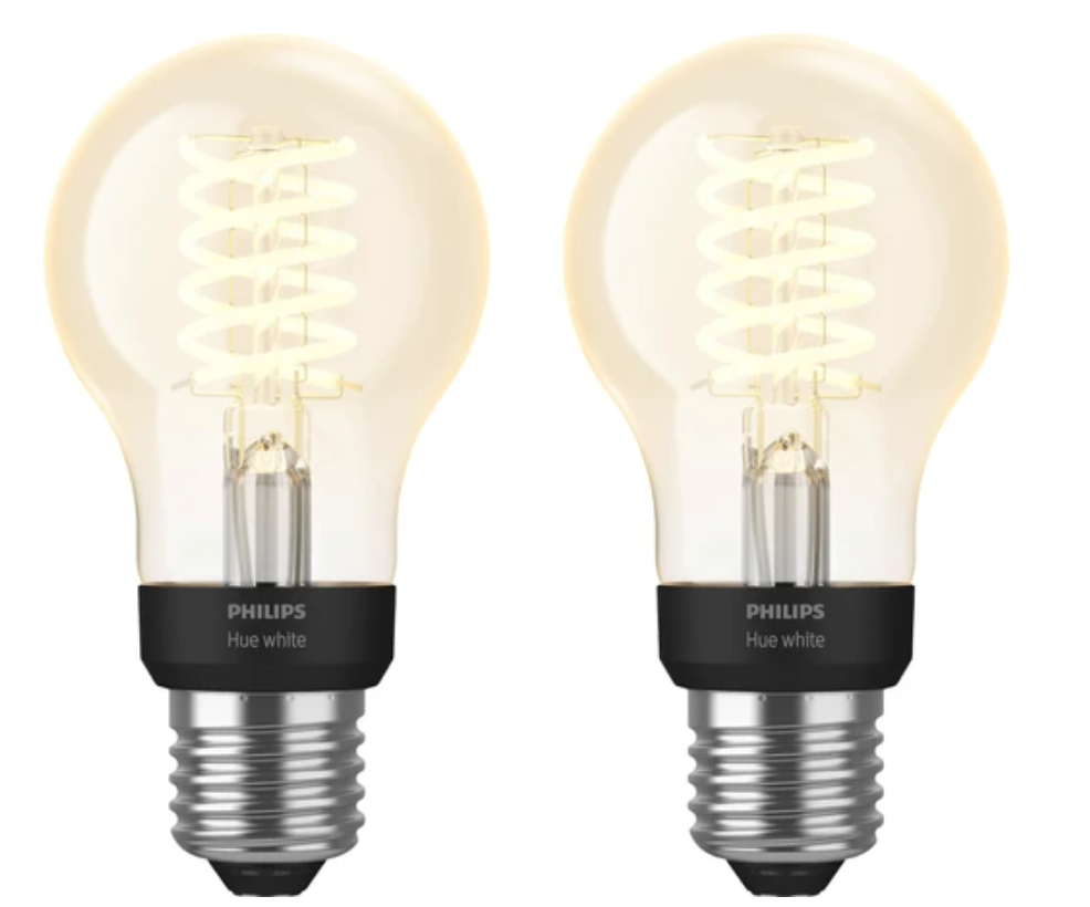 Philips Hue Filamentlamp White Standaard E27 Bluetooth Duo Pack