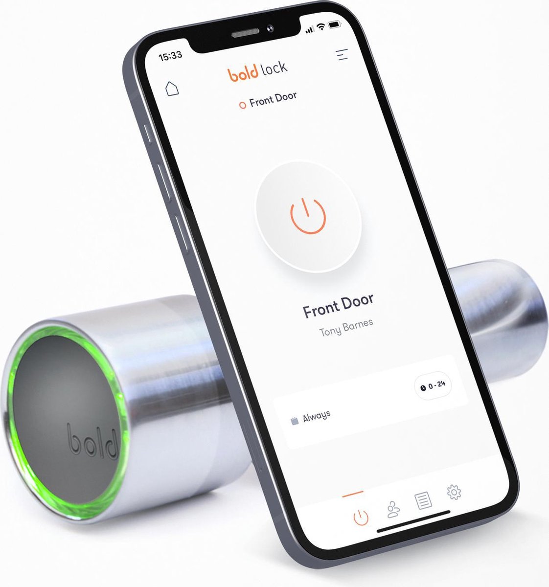 Bold Cilinder - Slim deurslot - Bold Smart Lock SX-33 Bold Cilinder - Slim deurslot - Bold Smart Lock SX-33
