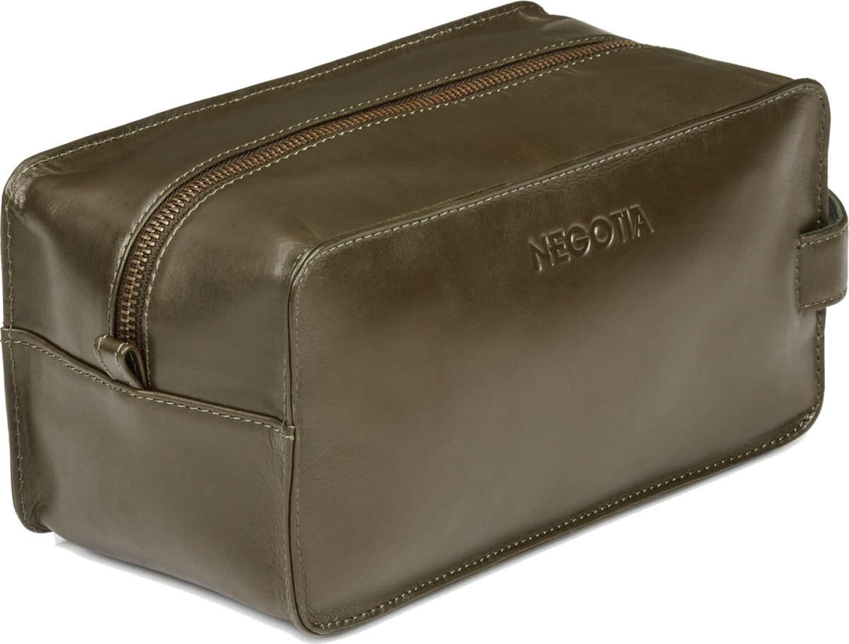 NEGOTIA Delta Leren Toilettas Dames