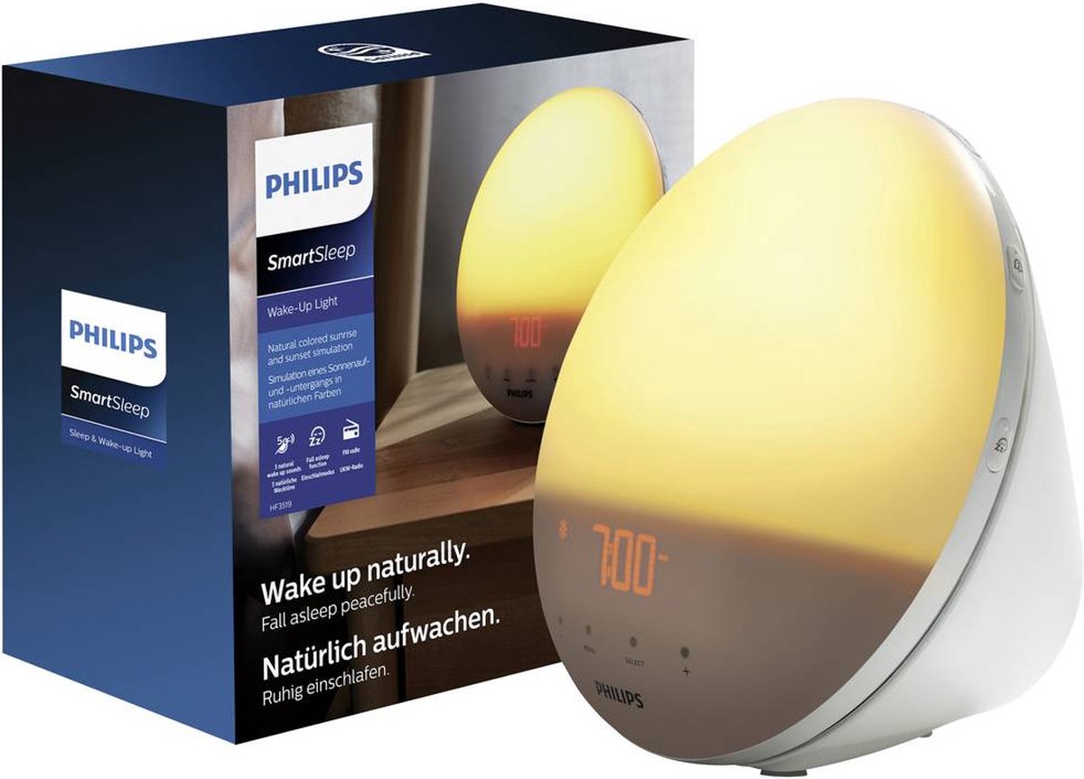 Philips HF3519/01 - Wake-up light - Wit
