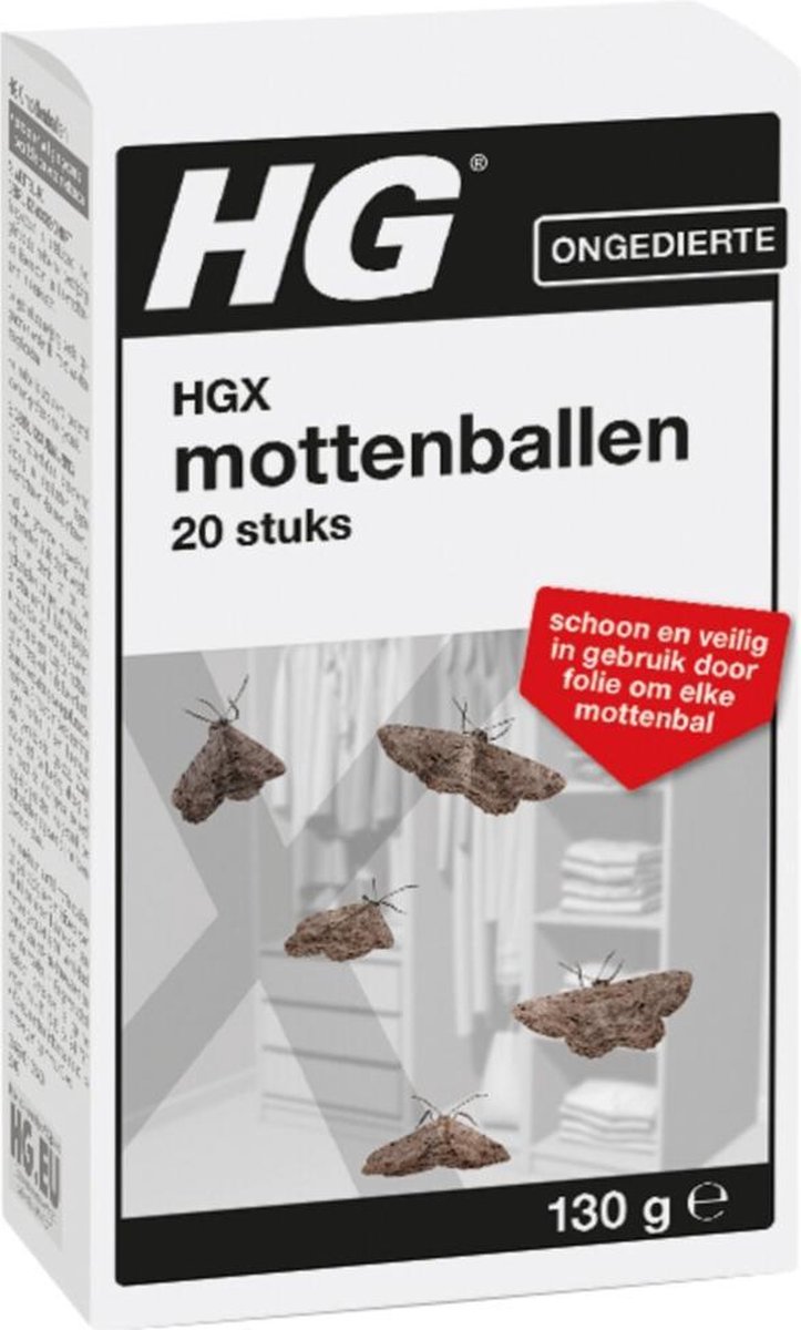 HGX mottenballen