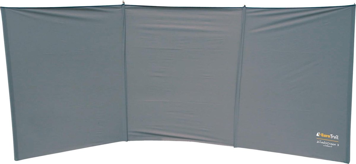 Eurotrail Windscreen - 3 Vlaks - Grijs Eurotrail Windscreen - 3 Vlaks - Grijs
