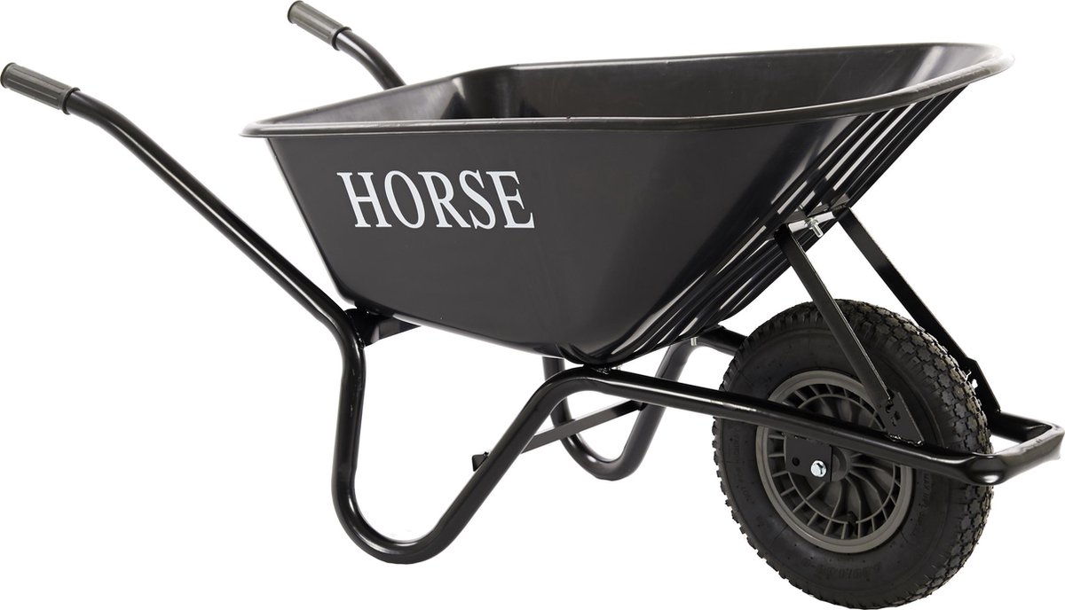 Horse Kruiwagen zwart