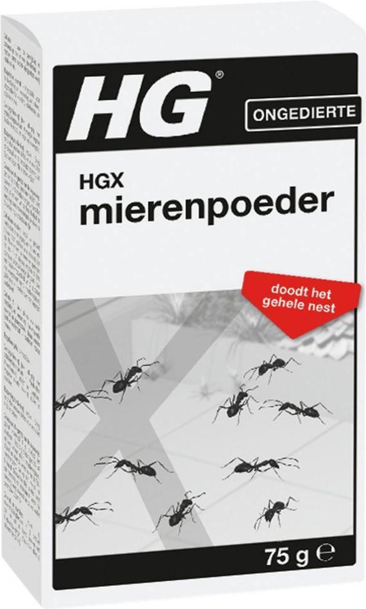 HGX mierenpoeder strooibus van 75 gram