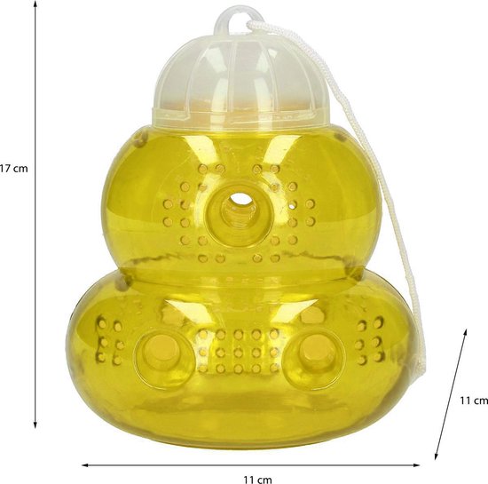 Ecovriendelijke Insecten en Wespenval – 17x11 cm Val Tegen Wespen Bijen Vliegen en Horzels Wespenvanger Insectenval review Ecovriendelijke Insecten en Wespenval – 17x11 cm Val Tegen Wespen Bijen Vliegen en Horzels Wespenvanger Insectenval review