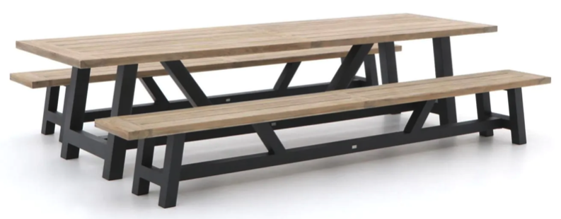 Bellagio Bresimo 330cm picknickset 3-delig