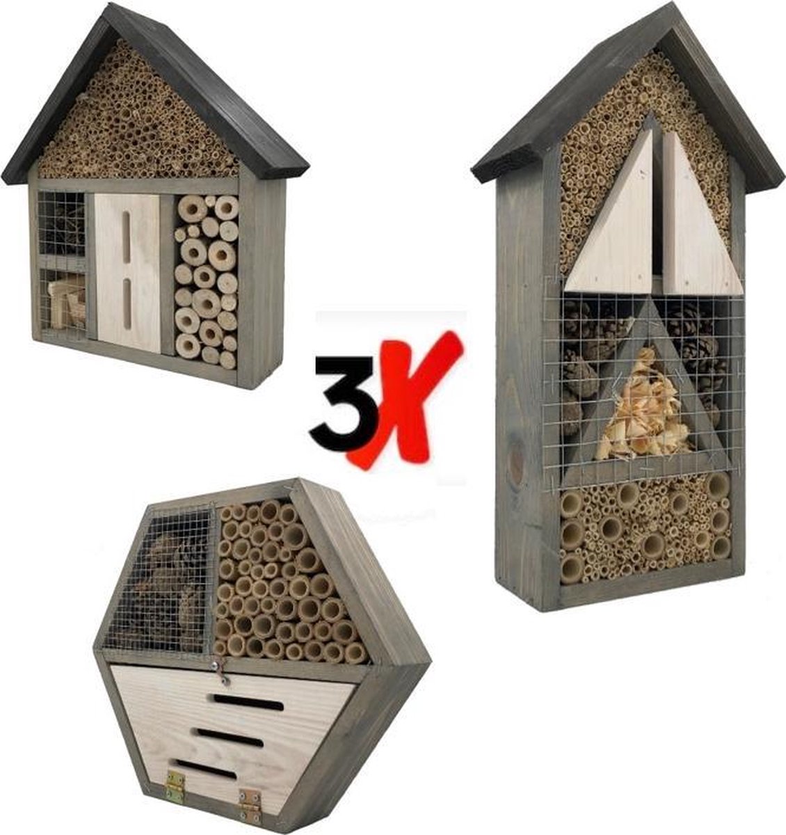 GARDEN SPIRIT Insectenhotel set GARDEN SPIRIT Insectenhotel set