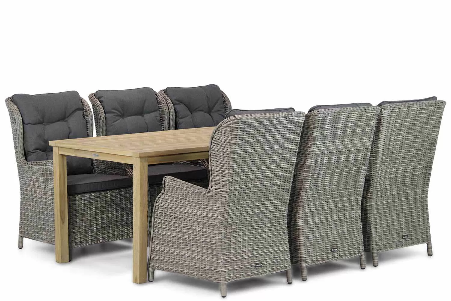 Garden Collections Windsor/Weston 210 cm dining tuinset 7-delig Garden Collections Windsor/Weston 210 cm dining tuinset 7-delig