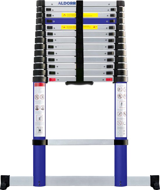 ALDORR Home - Telescoopladder 3,80 meter - met Stabilisatievoet en Soft closing review ALDORR Home - Telescoopladder 3,80 meter - met Stabilisatievoet en Soft closing review