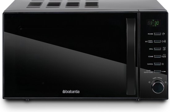 Brabantia BBEK1145DG Magnetron met Grillfunctie - Vrijstaand - 13 automatische kookprogramma's

