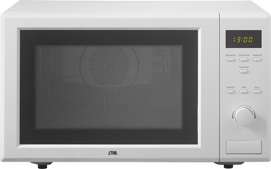 ETNA ECM153WIT - Combi-magnetron - Vrijstaand - 900 watt - 25 liter - Wit
