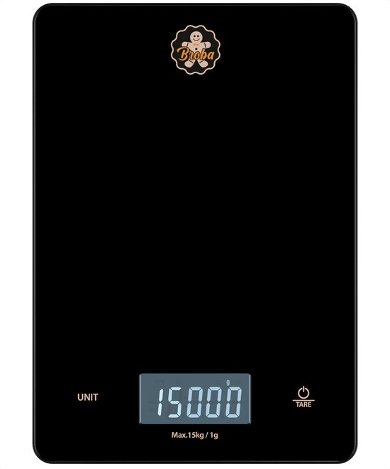 Keukenweegschaal Digitaal - Precisie Weegschaal Keuken - Food Kitchen Scale - Grammen Eet Kookweegschaal
