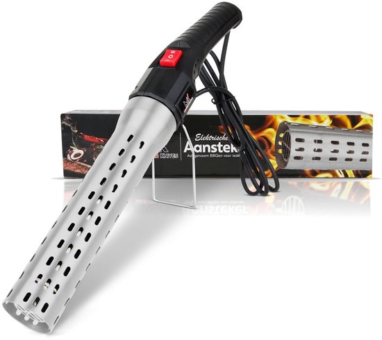 Master Knives BBQ Aansteker Electrisch - BBQ Accesoires - BBQ Starter - looftlighter BBQ Gereedschap - One Minute Lighter Master Knives BBQ Aansteker Electrisch - BBQ Accesoires - BBQ Starter - looftlighter BBQ Gereedschap - One Minute Lighter