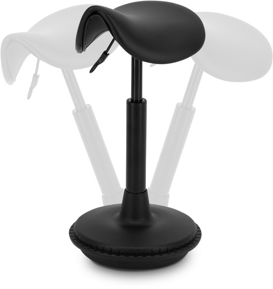 Wobblez® Zadelkruk - Ergonomische Bureaustoel voor Zit Sta Bureaus met een hoogte 80-95 cm Wobblez® Zadelkruk - Ergonomische Bureaustoel voor Zit Sta Bureaus met een hoogte 80-95 cm