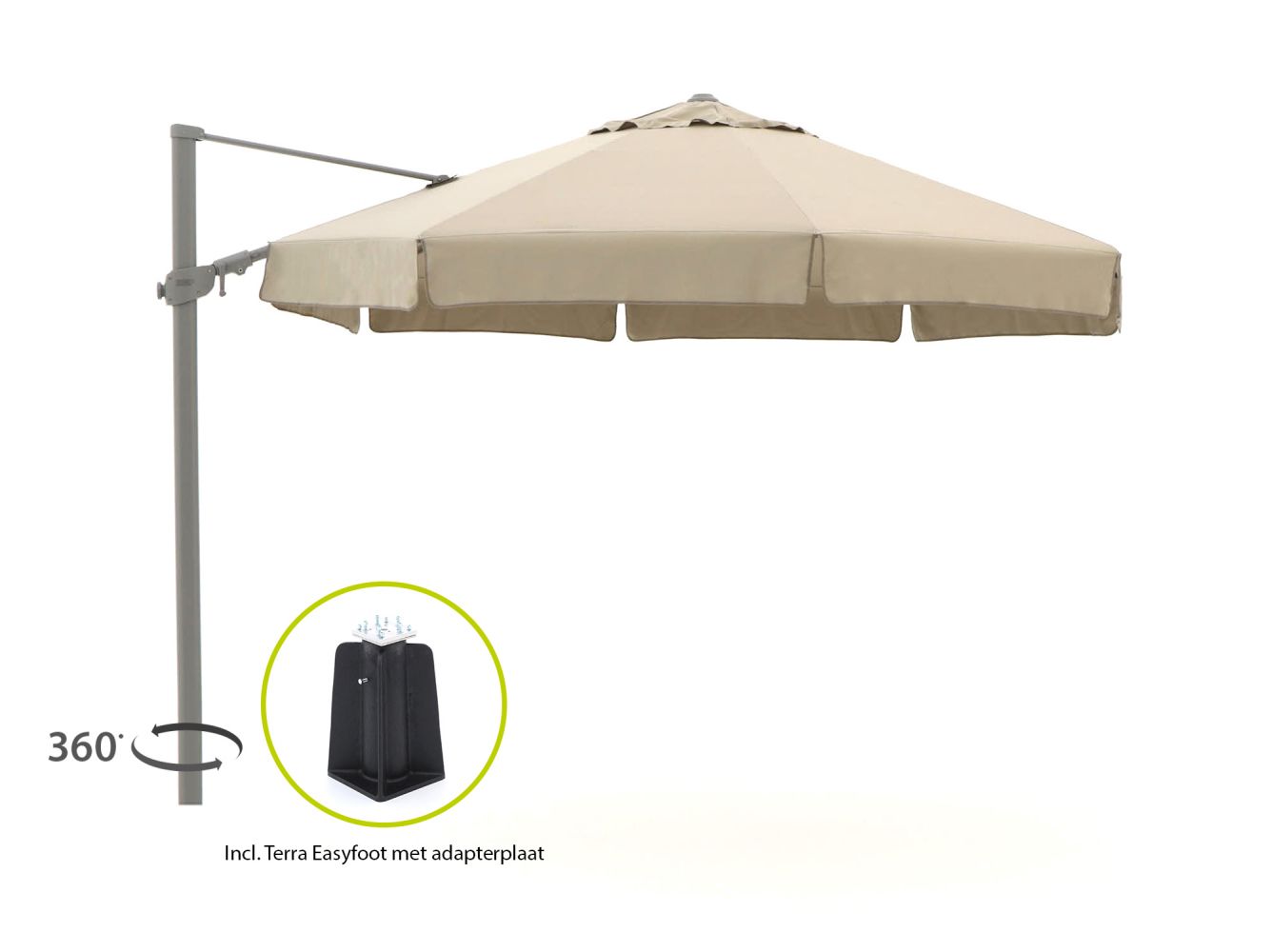 De Beste Zweefparasol van 2026