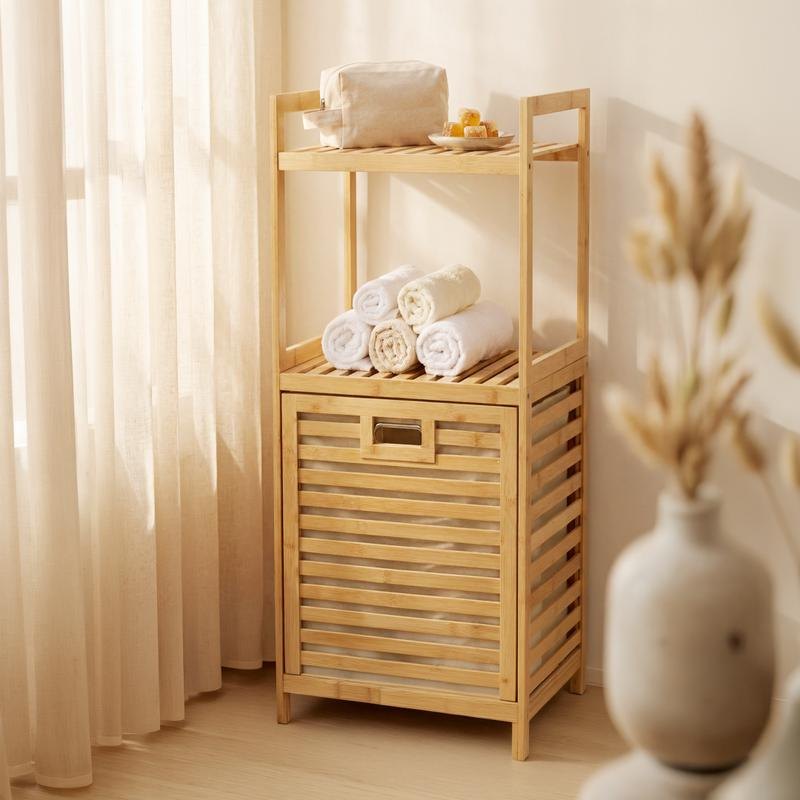 Luxe bamboe wasmand review