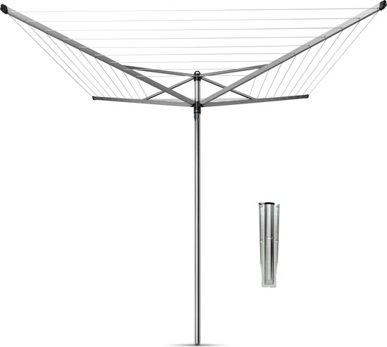 Brabantia Topspinner droogmolen 40 meter met grondanker