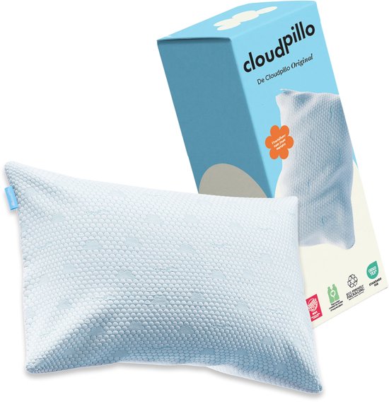 Cloudpillo Original memory foam hoofdkussen afstelbaar