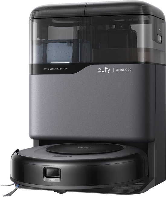 Eufy Clean Omni C20 robotstofzuiger met alles-in-een station en dweilfunctie