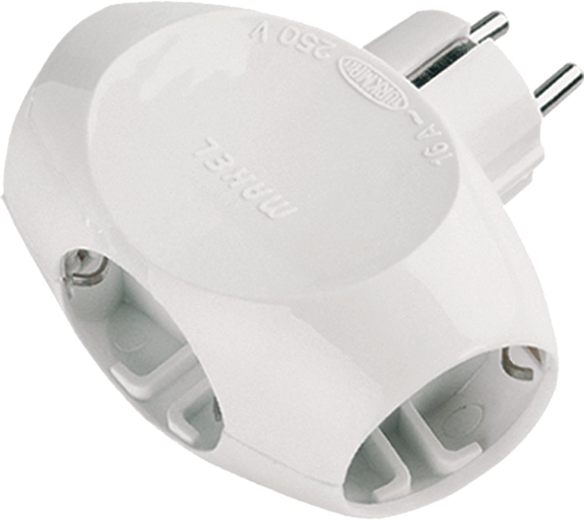Horizontale Stopcontact Splitter | Verdeelstekker | Verloopstekker 3-voudig wit | Met randaarde | Stekkers | Stekkerdoos Horizontale Stopcontact Splitter | Verdeelstekker | Verloopstekker 3-voudig wit | Met randaarde | Stekkers | Stekkerdoos