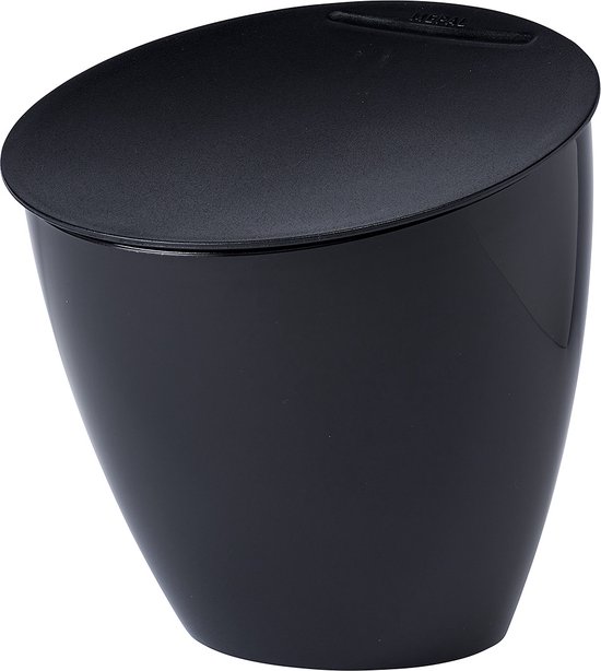 Mepal Calypso afvalbakje 2,2 liter Nordic black voor aanrecht