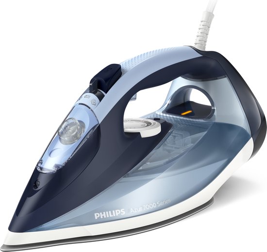 Philips 7000 series DST7020 stoomstrijkijzer Louros katoenblauw