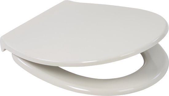 Plieger Royal universele wc-bril wit duroplast met softclose en rvs-bevestiging