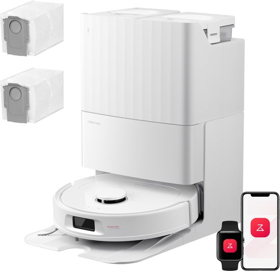 Roborock Qrevo S Pro robotstofzuiger met alles-in-een dockingstation
