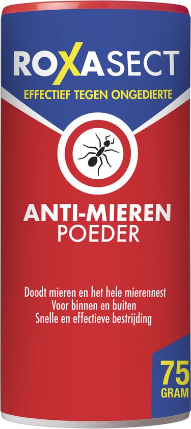 Roxasect anti mierenpoeder verpakking van 75 gram