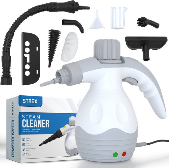 Strex Stoomreiniger Klein compact handheld model voor bank en meubels