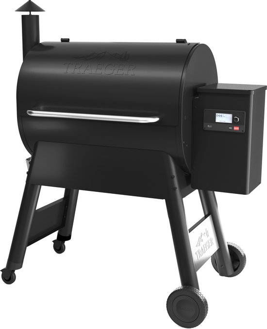 Traeger Pro 780 pelletbarbecue met wifi-bediening en zwarte kap