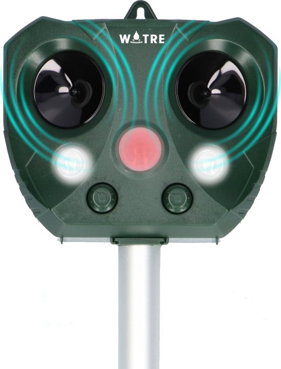 Wotre ultrasone kattenverjager met USB-lader
